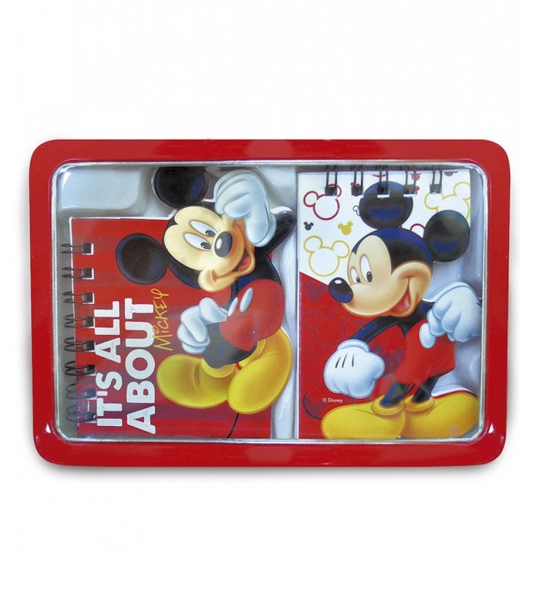 Blocos De Nota Pequenos na lata Mickey Mouse - Disney